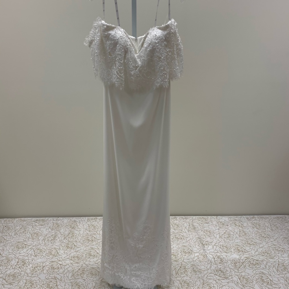 NWT Adrianna Papell Strapless Off-The-Shoulder